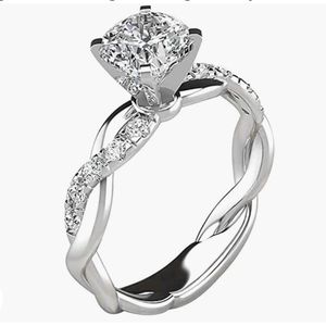 iLH Women Engagement Wedding  Ring
